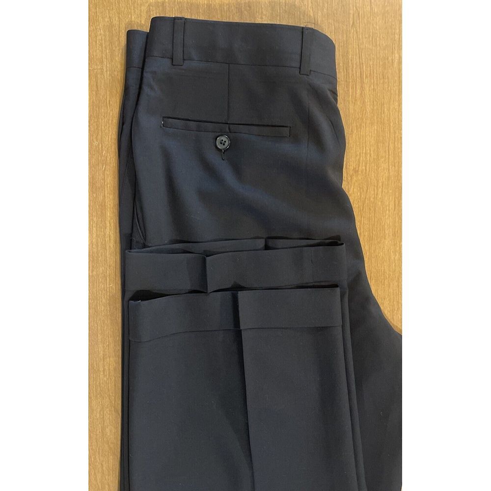 Ballin Pants‎ Men 34 Black 100% New Wool  Dressy Wedding Church Meetings